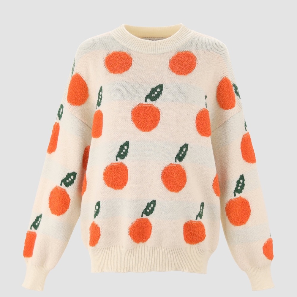 Orange Sweater